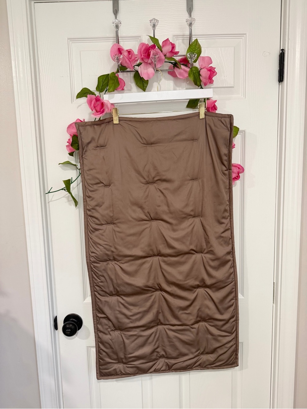 NEW Casaluna Blissful King Sham Brown Bamboo Rayon Cooling Target Pillow Cover